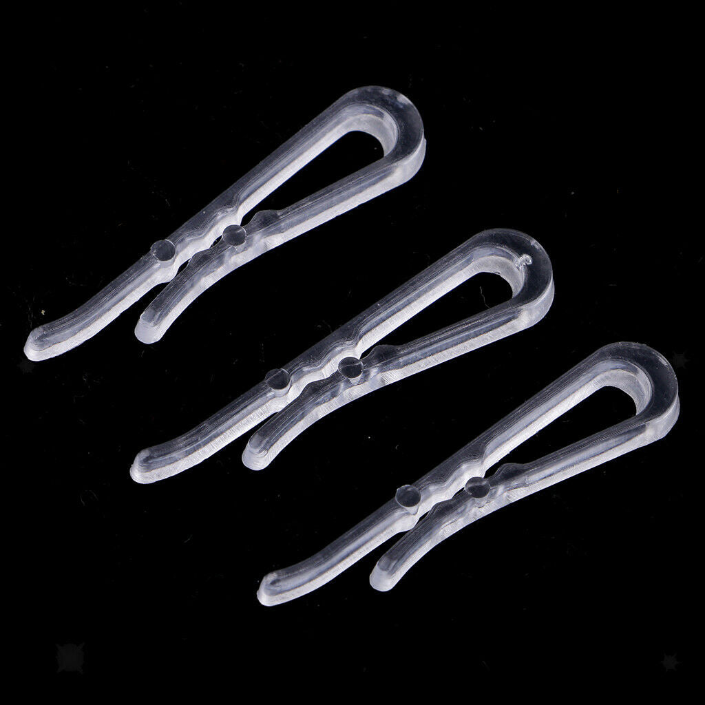 200Pcs Plastic Clip Pins For DIY Garment Packing