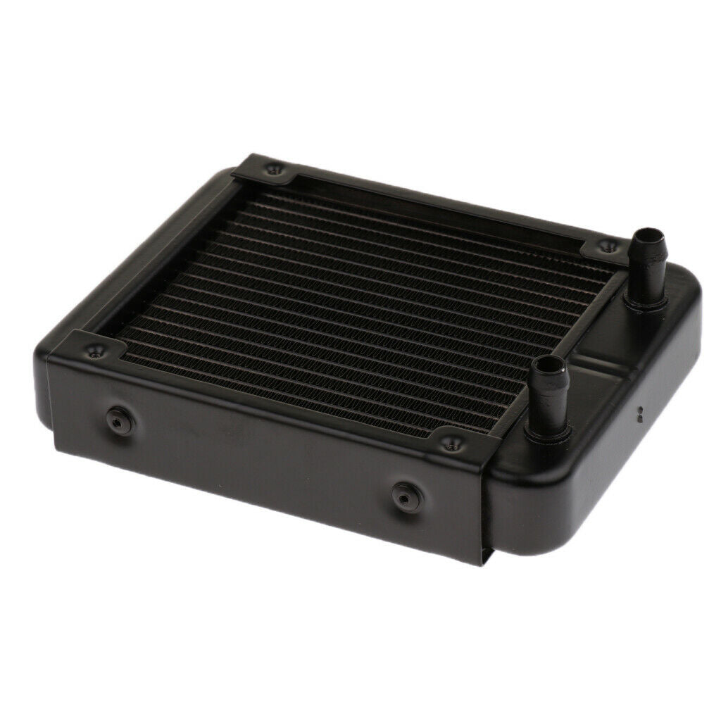 PC Radiator Water Cooling Row for CPU Heatsink 120mm 18 Pipe G1/4" Straight