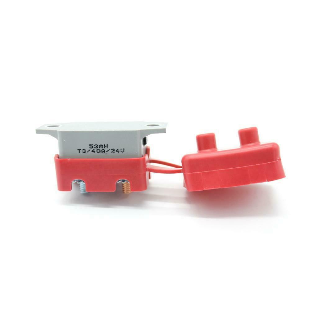 40A Manual Reset Automatic Switch with Belt Cover Reset Guard