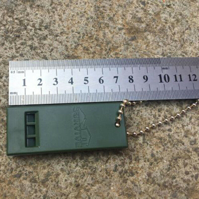5 PCS Survival Whistle Plastic Super Loud Emergency Whistle for Camping HikN Tt