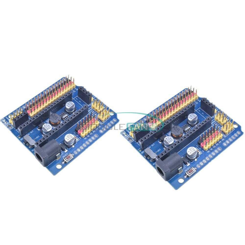 2PCS For Arduino Nano Expansion Board Sensor Shield v3.0 I/O Uno R3 leonardo