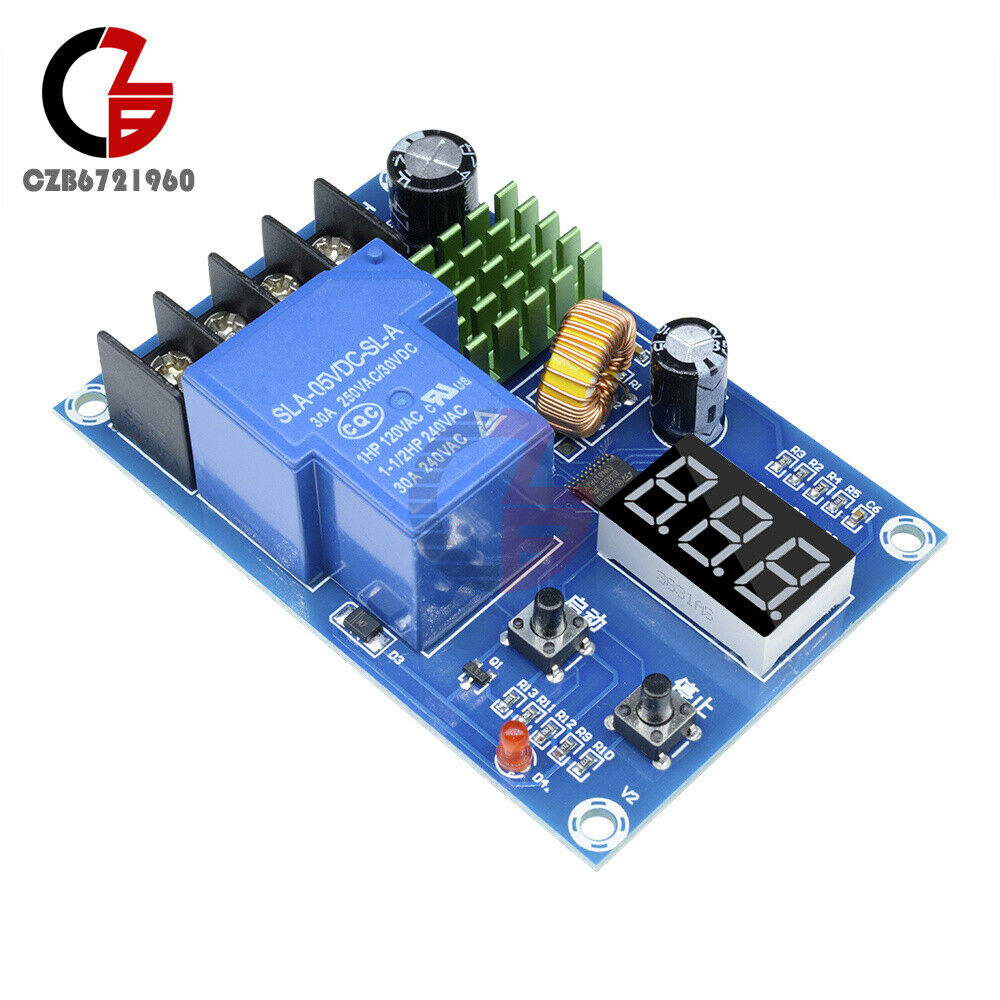 Lead-acid Battery Charger Controller 6-60V Protection Switch 12V 24V 48V XH-M604