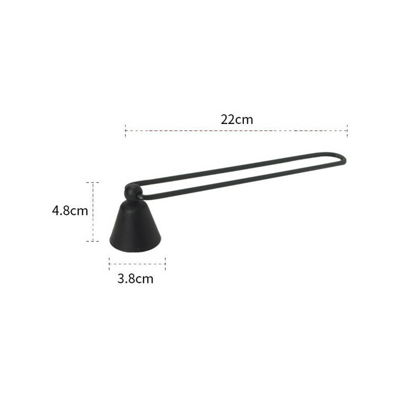 Creative Smokeless Candle Wick Bell Snuffer Candle Suppressor Put Off To.l8