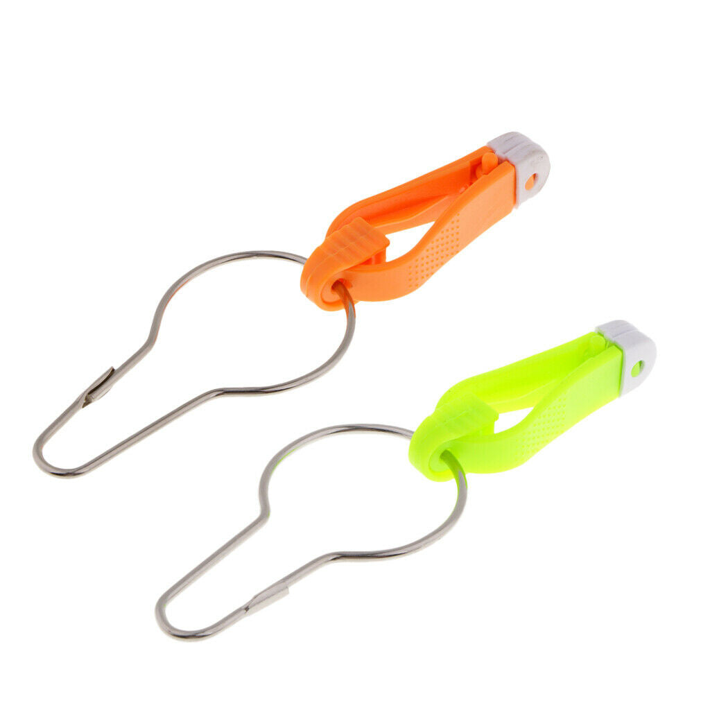 2pcs Power Grip Release Clip for Planer Board Fishing, Downrigger, Outrigger,
