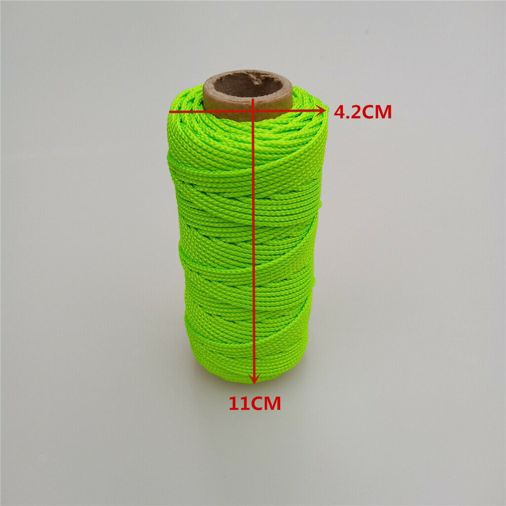 2 Pack Scuba Diving Reel Line Underwater Spool Rope 150FT Orange+Yellow