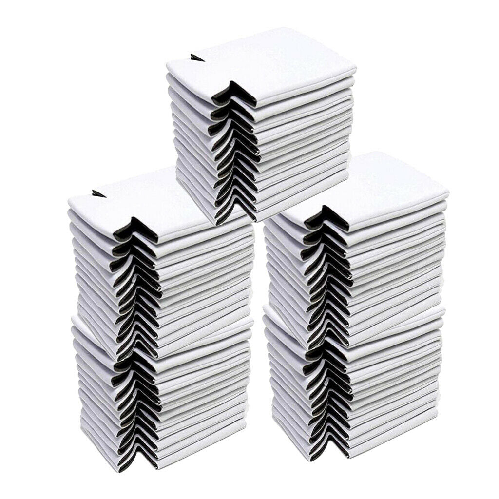 50-pack Insulated Beer Can Coolers Sleeves Drink Caddies for BBQ Camping