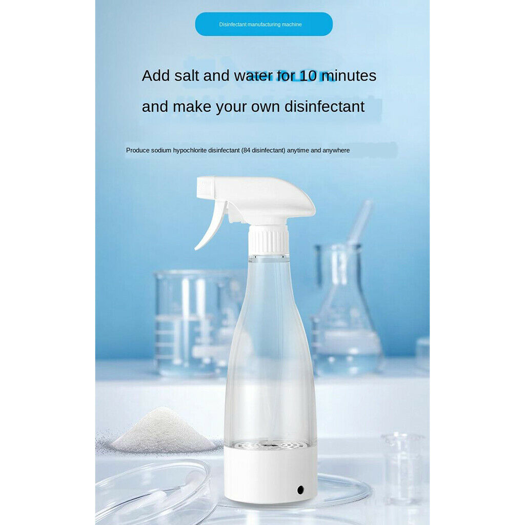 Home-Made Spray Head Detergent Generator Machine  84 Disinfection Water Maker