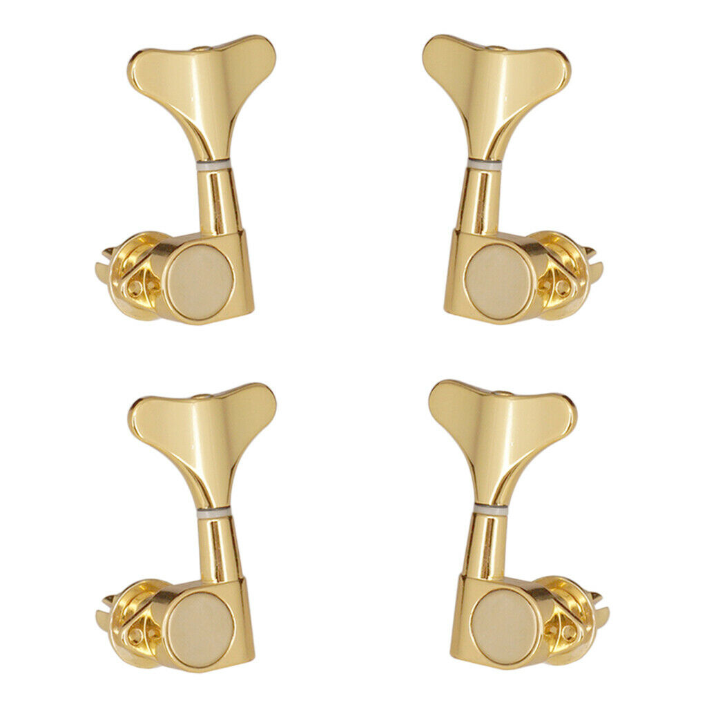 4x Locking Key Tuners Machine Heads Tuning Pegs for Electric Acoustic Guitar