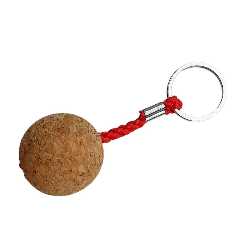 Boating Kayaking Floating Cork Keyring Water Key Ring Water Sports Keychain