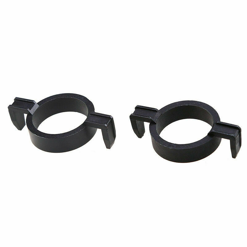 2x For Ford Mondeo H7 Plastic Xenon HID Headlight Bulb Base Holder Adapter Black