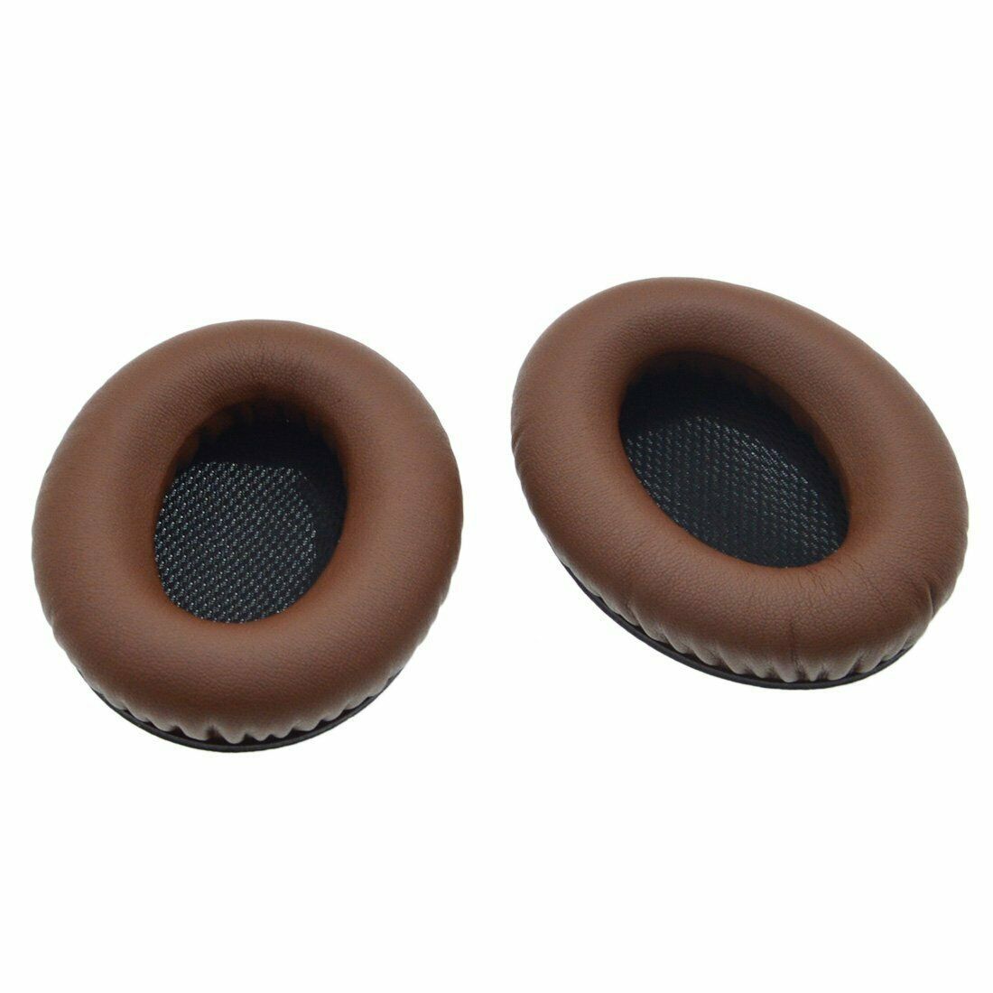 Dark Brown Leather Ear Cushion Kit for Bose Around Ear 2 AE2 Headphones Pads