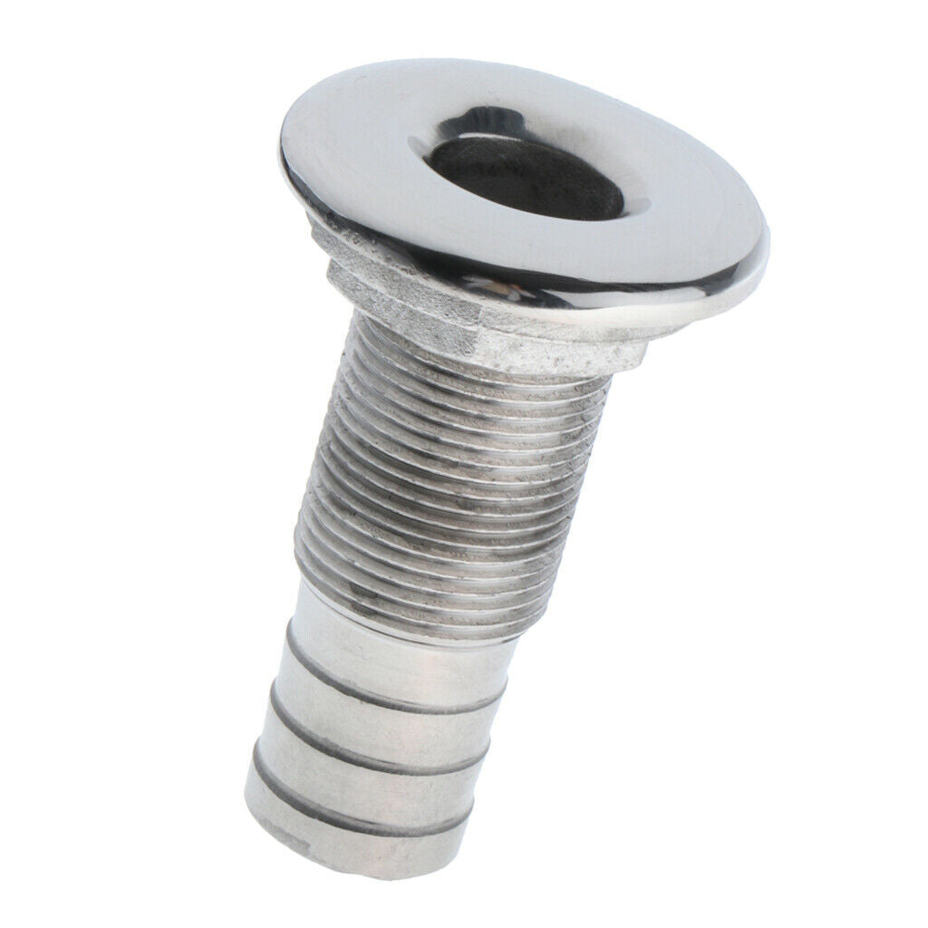 Stainless Steel Boat Thru Hull Fitting for Boat Yacht Hardware Parts 3/4"