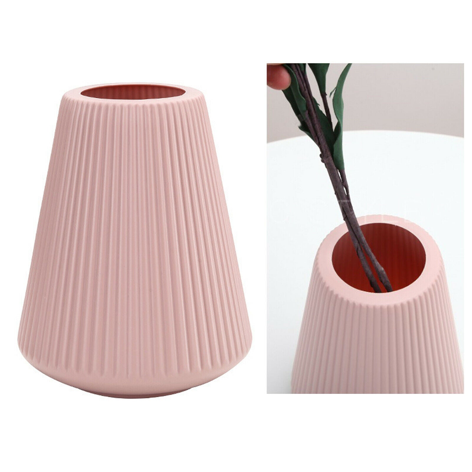 Creative Nordic Simple Plastic Vase For Dried Hydroponic Flower Arrangements