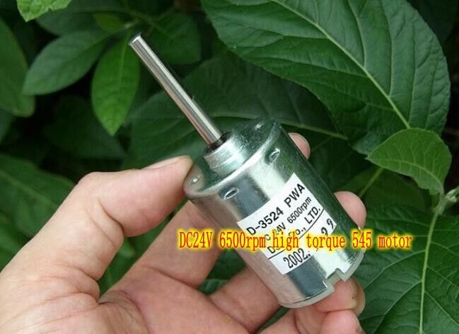 DC24V 6500rpm 545 motor High torque Motor With extension shaft