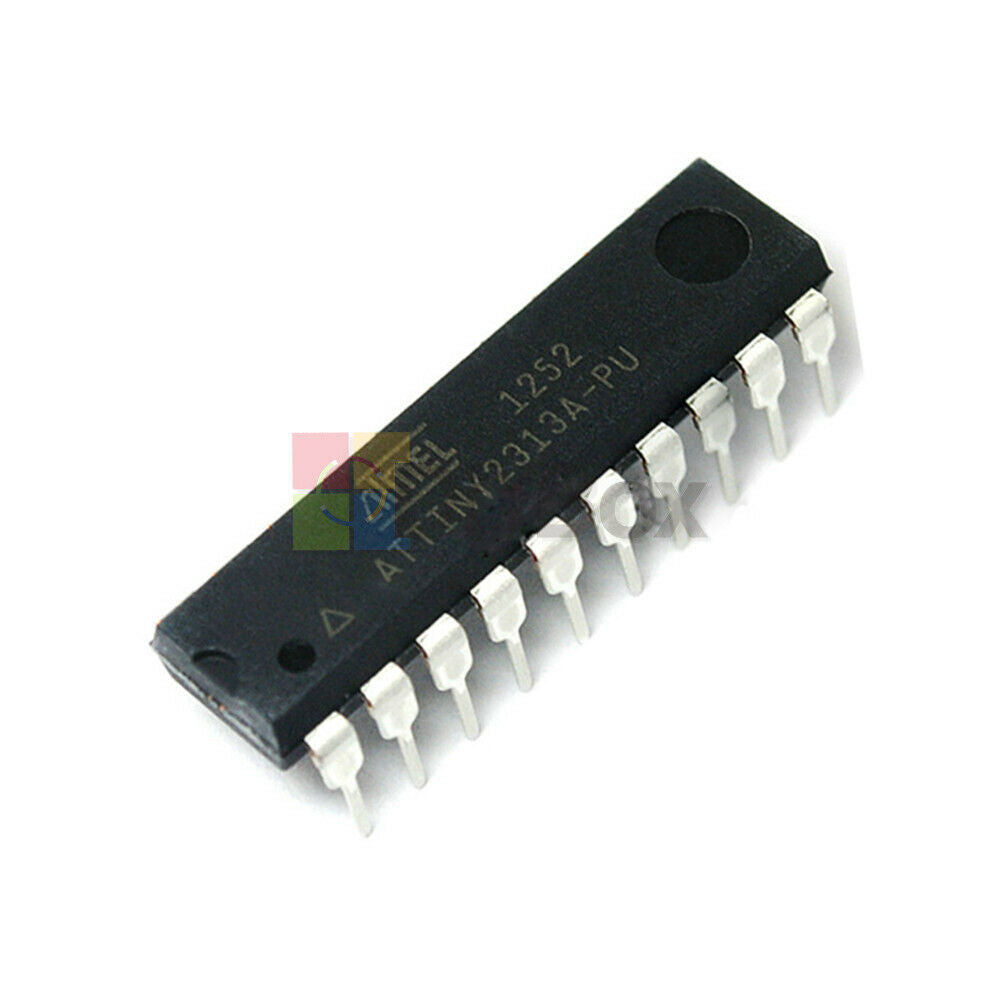 5Pcs ATMEL ATTINY2313A-PU 8-Bit AVR Micro-Controller 28 Pin DIP-20 IC MCU Chip
