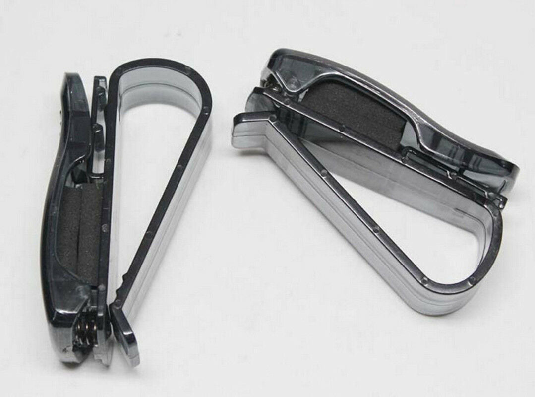 One Universal Glasses Clip Car Auto Sun Visor Sunglasses Card Ticket Holder Cool