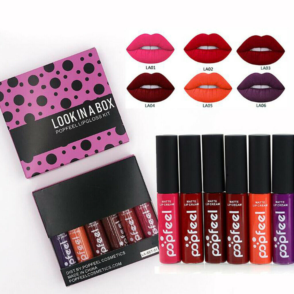 Non-stick Cup Long Lasting Lip Gloss Liquid Lipstick Cosmetics Lip Tint