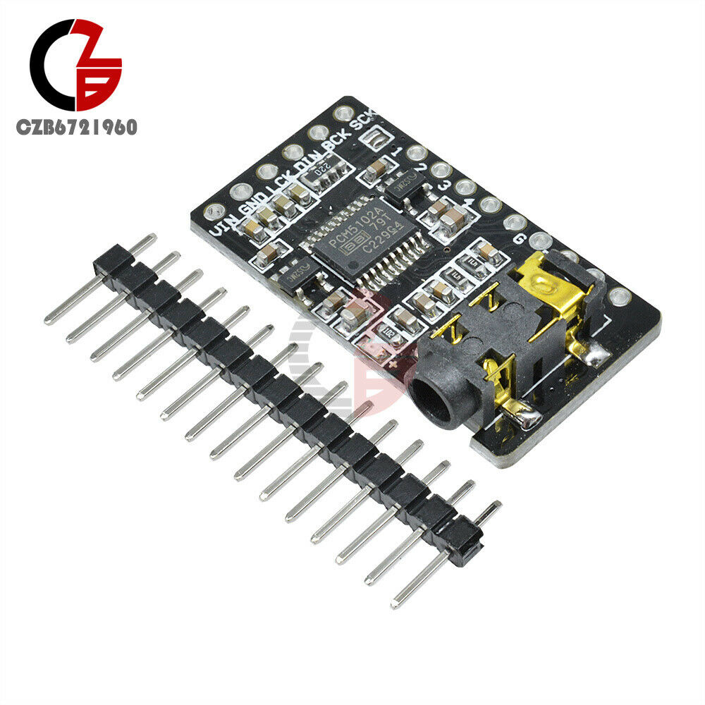 PCM5102 I2S Interface DAC Decoder GY-PCM5102 I2S Player Module For Raspberry Pi