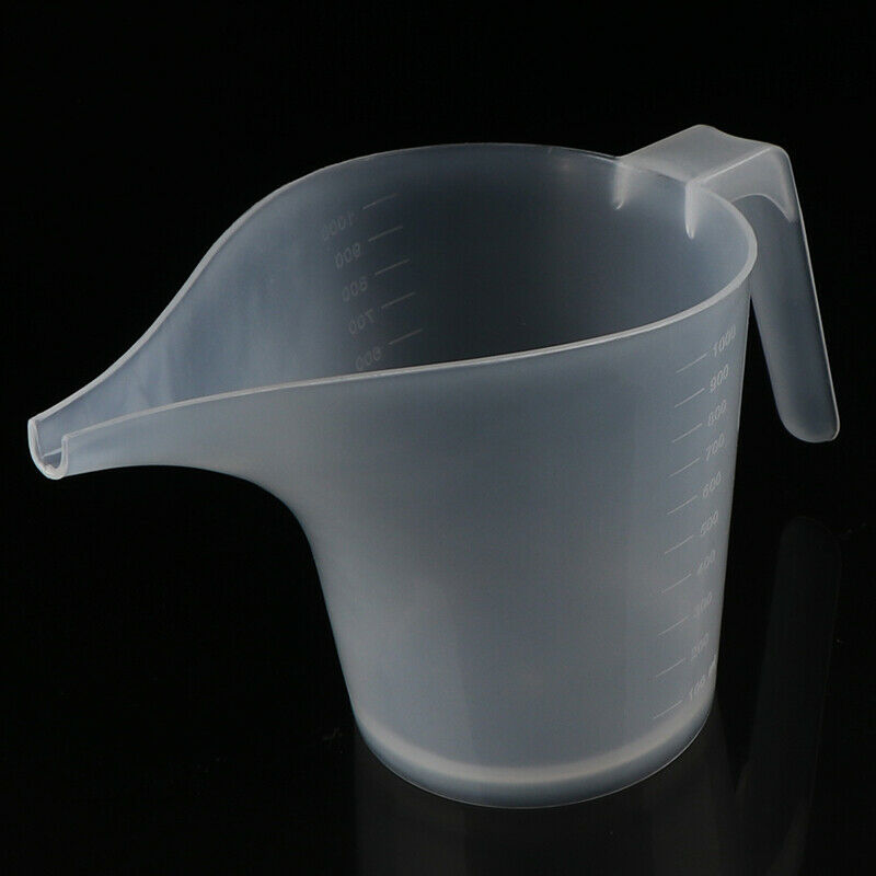 Tip Mouth Plastic Measuring Jug Cup Graduated Cooking Kitchen Bakery ToolB.DD