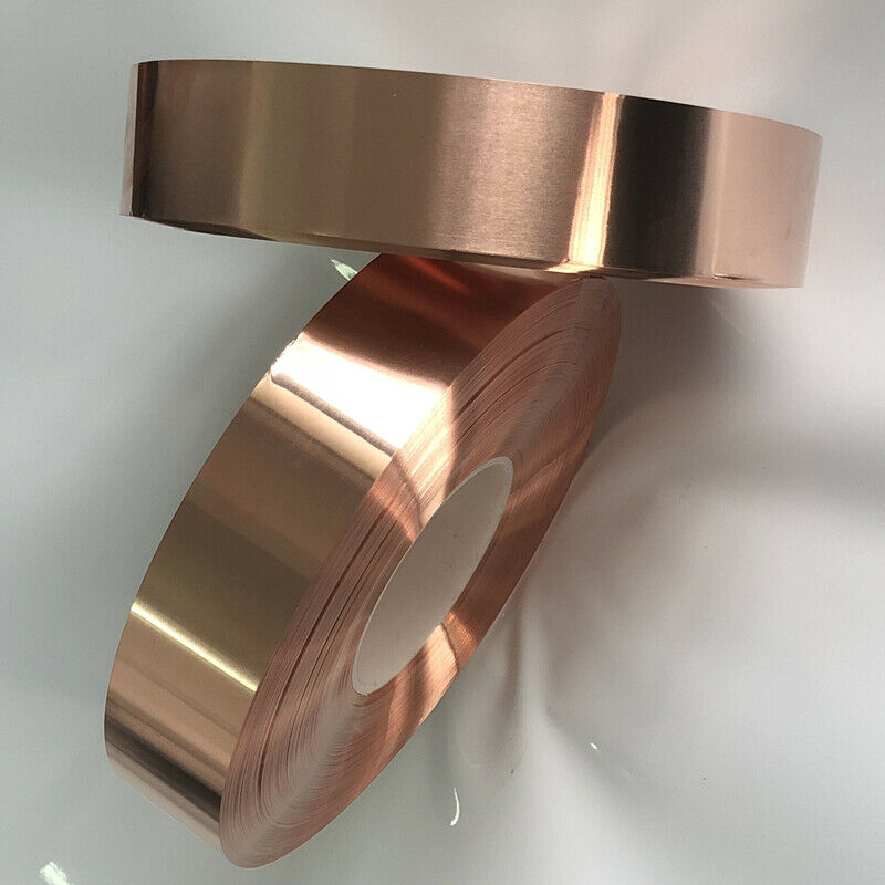 0.3mm x 10mm x 1000mm T2 Cu Metal Sheet Foil Plate Strip 99.9% Pure Copper  1Pc