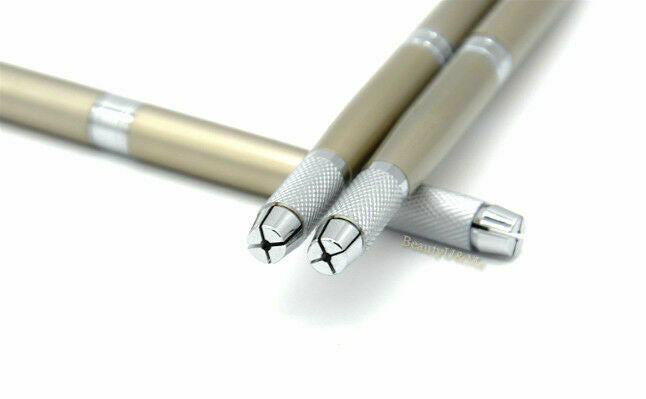 1pc Manual Microblading Permanent Makeup Tattoo Eyebrow 3 In 1 Tattoo Pen