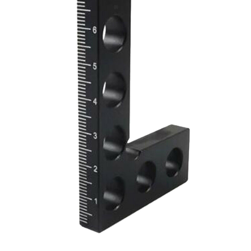 Set of 2 4'' Metal Right Angle Clamps for Picture Frame Shelf Cabinets