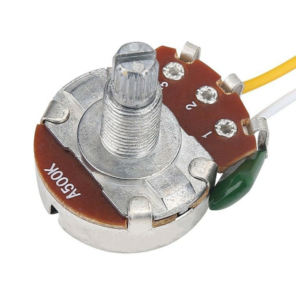 Wiring Kit For Electric Guitar, Pre-wired, 3-Way Switch, 500K Switch, 1T1V Pots