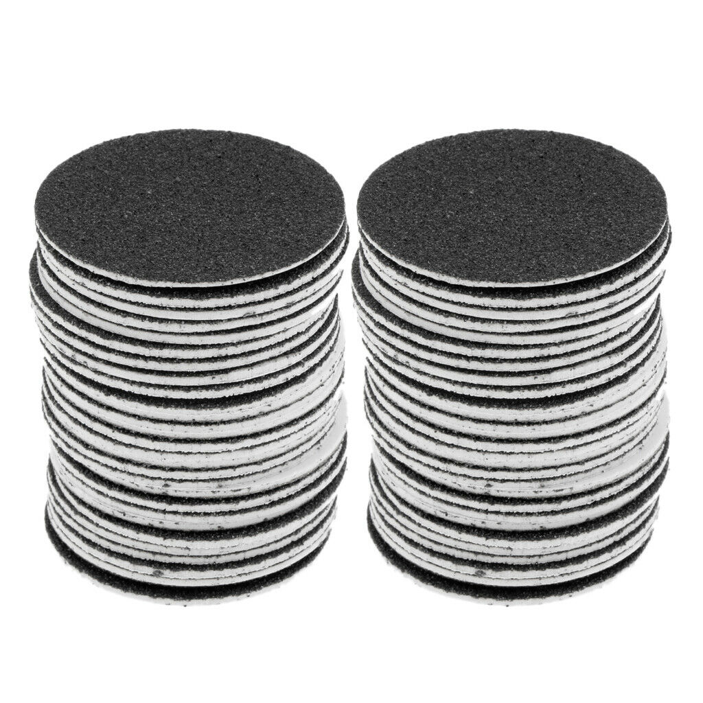120pcs Replacement Sandpaper Discs Pad For Electric Foot File Callus Remover