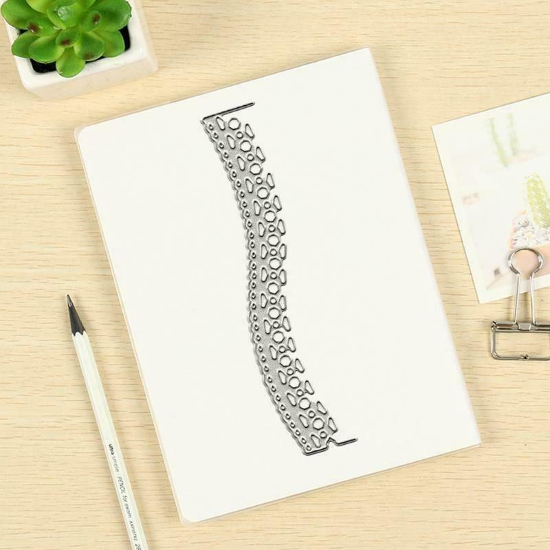 Wave Stripe Border Metal Cutting Die Cuts Stencils for DIY Crafts Scrapbooking