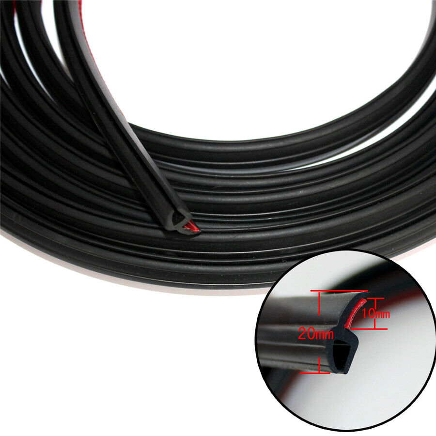 1.8M Universal Rubber Under Front Windshield Wiper Plastic Panel Sealed Strips