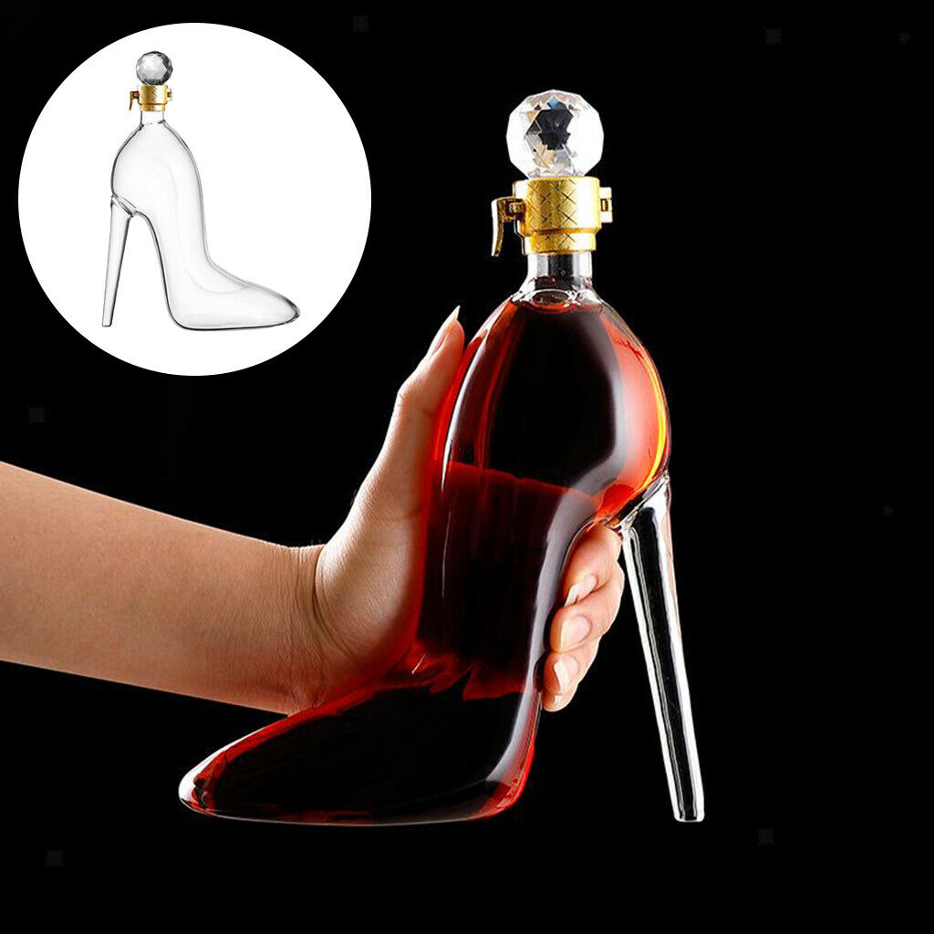 350ml   Decanter Crystal Wine Bottle Liquor Dispenser Ladies Gift