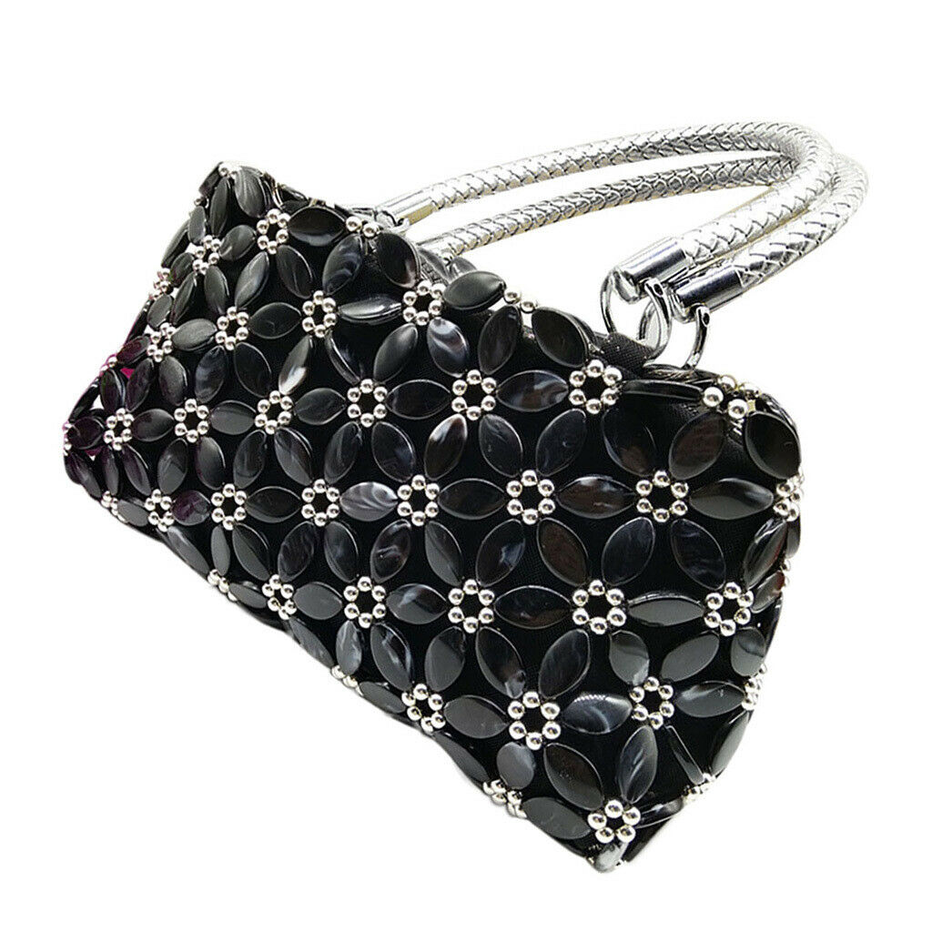 DIY Beads Bag Handbag Making Kits for Beginners Handmade beaded bag Black