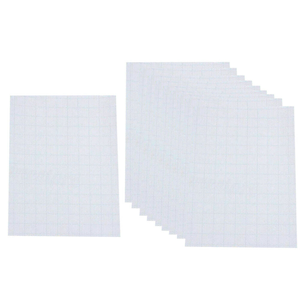 20x Heat Transfer Vinyl for Iron On T Shirts Light& Dark Fabrics Decoration