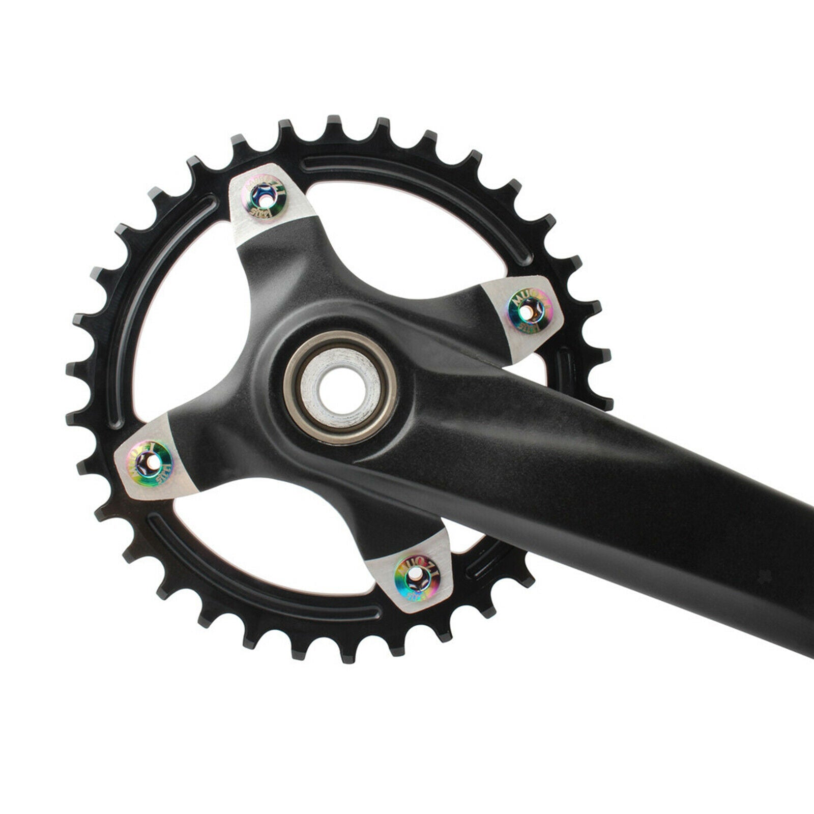 5pcs/pack Crankset Bolts Chainring Bolts & Nuts Screw Hardware A-Triple Disc