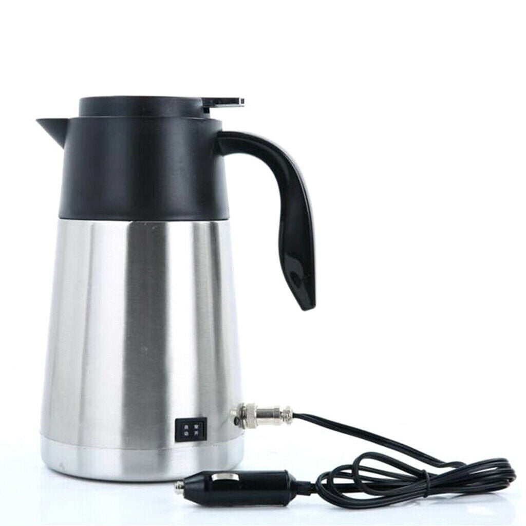 Portable Car Electric Kettle Outdoor Travel Kettle for Boiling Water Tea 12V
