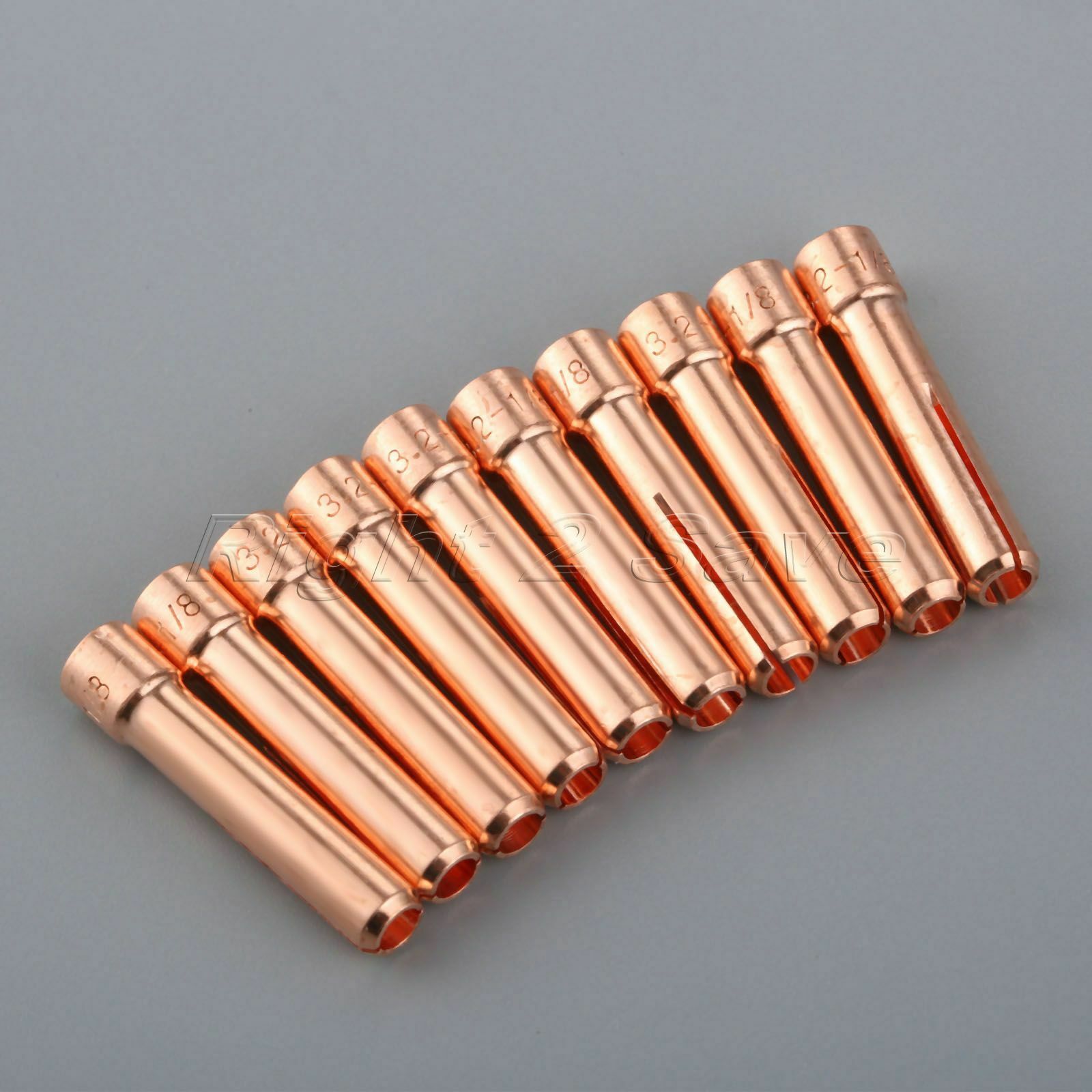 New 10Ã—Durable Stubby Collet 10N25S 1/8" for Torch 17/18/26 Machine Accessories