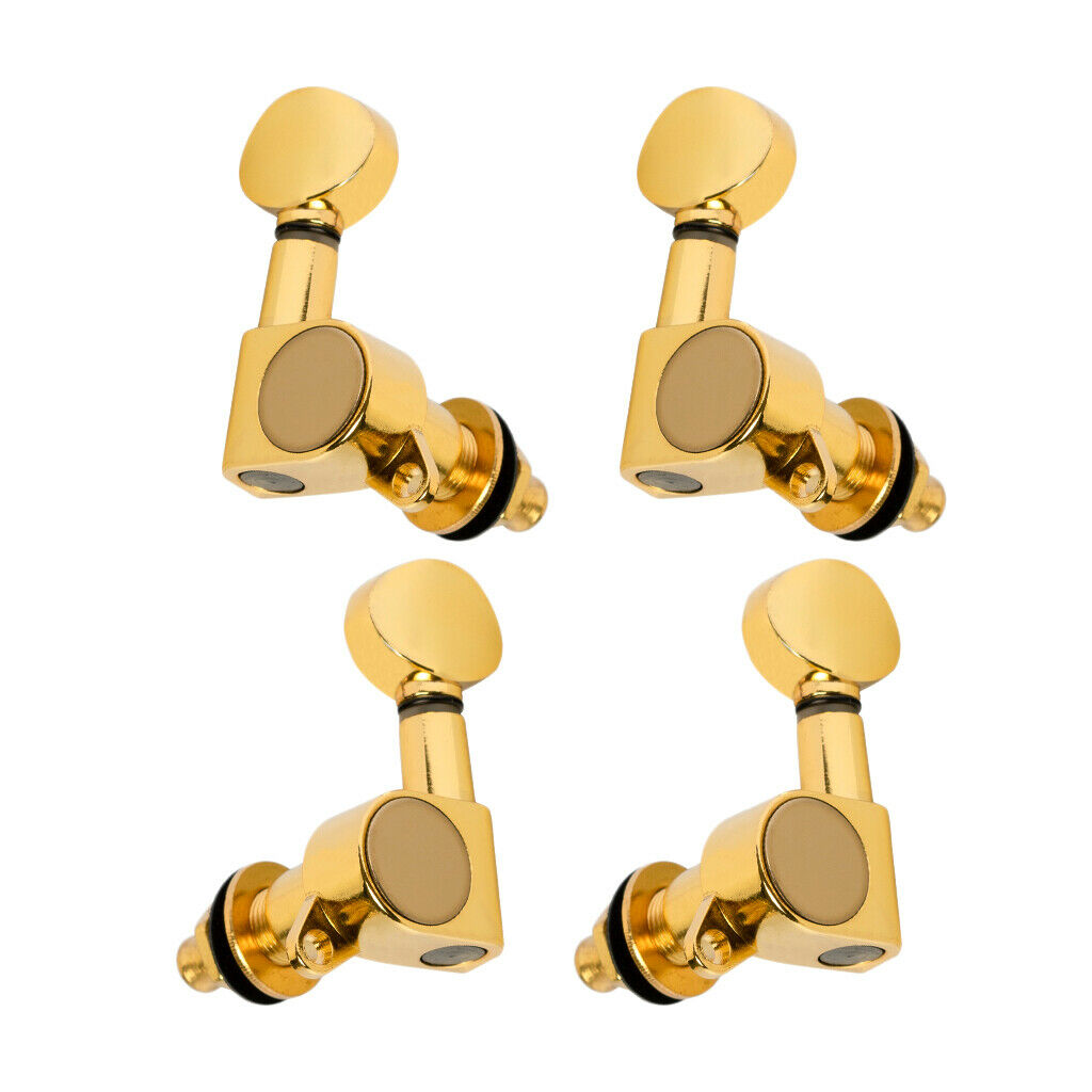 4x Uku Closed 2R2L Tuning Pegs Machine Heads Keys for Ukulele Accessory