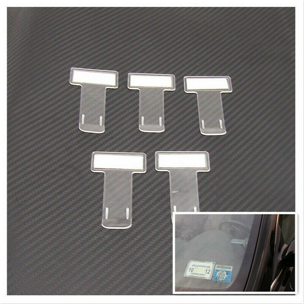 Car Ticket Clip Vehicle Accessory Parking Card Holder Plastic Windscreen Window