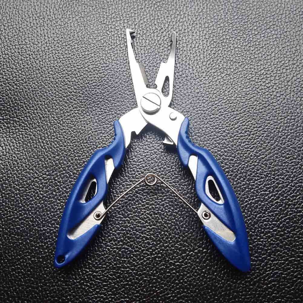 Multifunction Stainless Steel Fishing Lure Pliers ScissorsLine Cutter Hook Tool