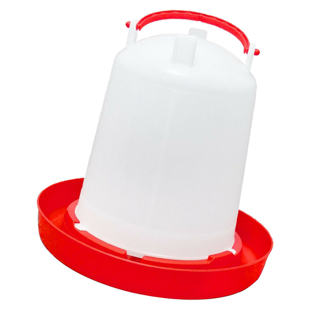 3X Plastic Chick Waterer Domestic Fowl Feeding Water Supplies 2.5L