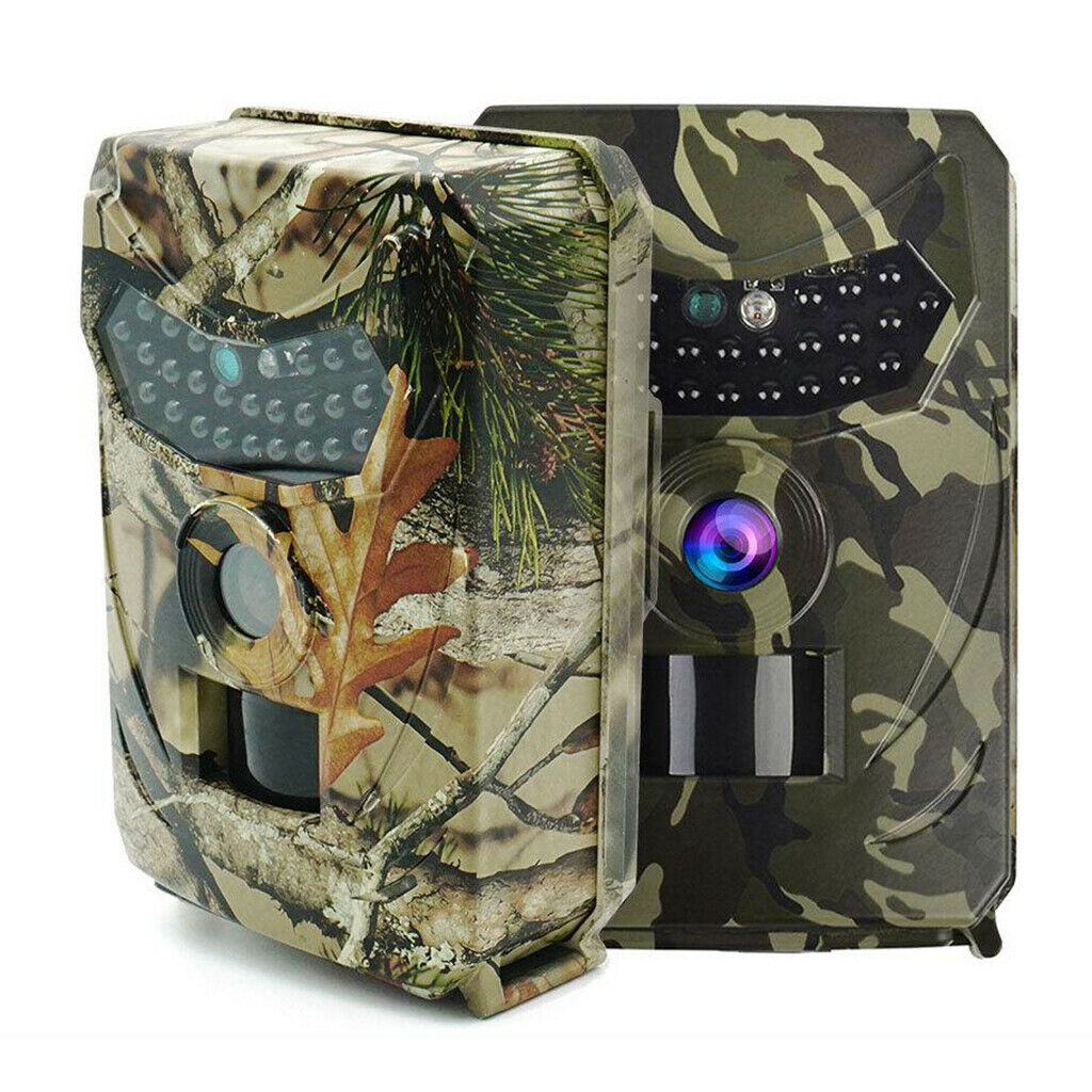 Hunting Trail Camera Wildlife Farm Scouting Cam IP56 12MP HD1080P Night Version