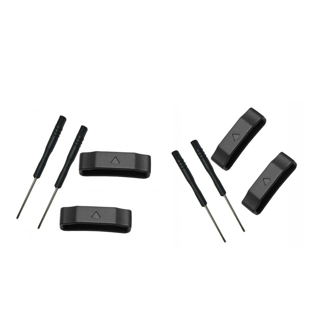 4 Pieces 26mm Watch Fastener Ring Band Loop for Garmin Fenix 3 / HR / 5X