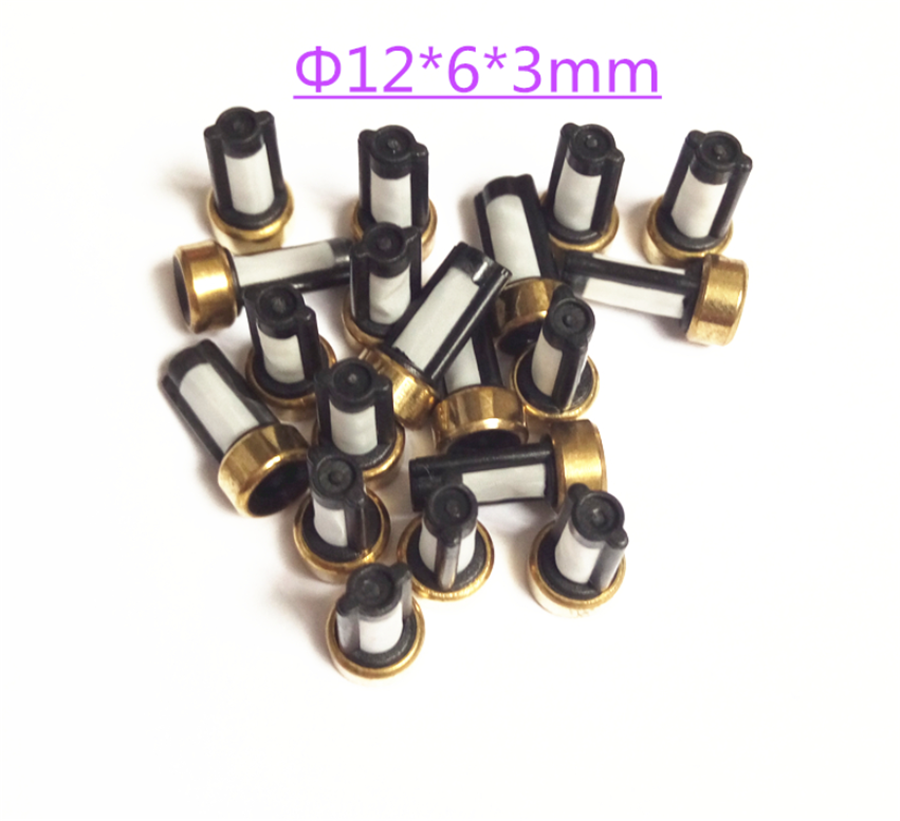 100PCS Fuel Injector Micro Basket For Micro Basket Filter 6*3*12mm Universal