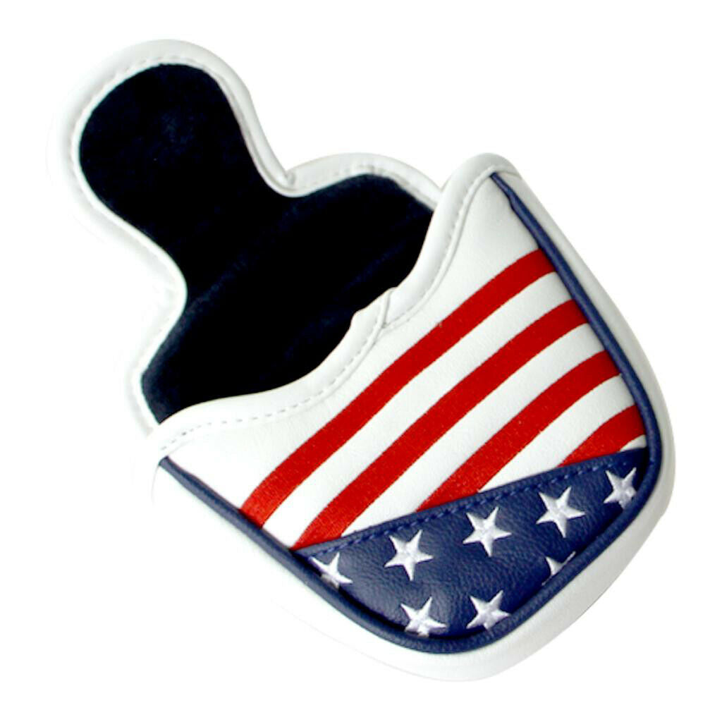 Golf Head Cover Headcover Magnetic Closure Club Cover Protector Semicircle