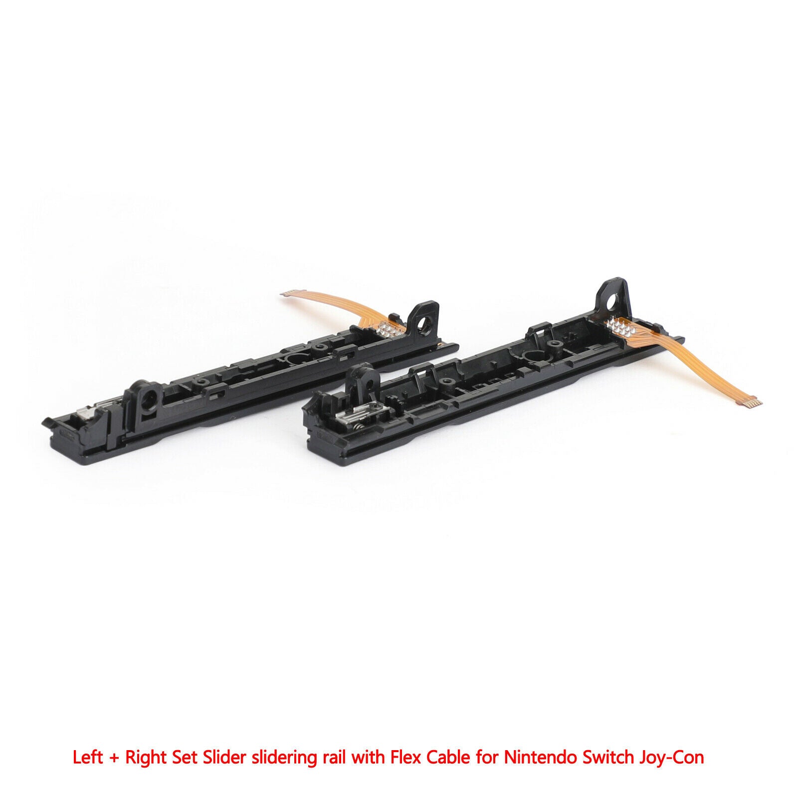 1 Pair Left + Right Slider Slidering rail with Flex Cable for Nintendo Switch
