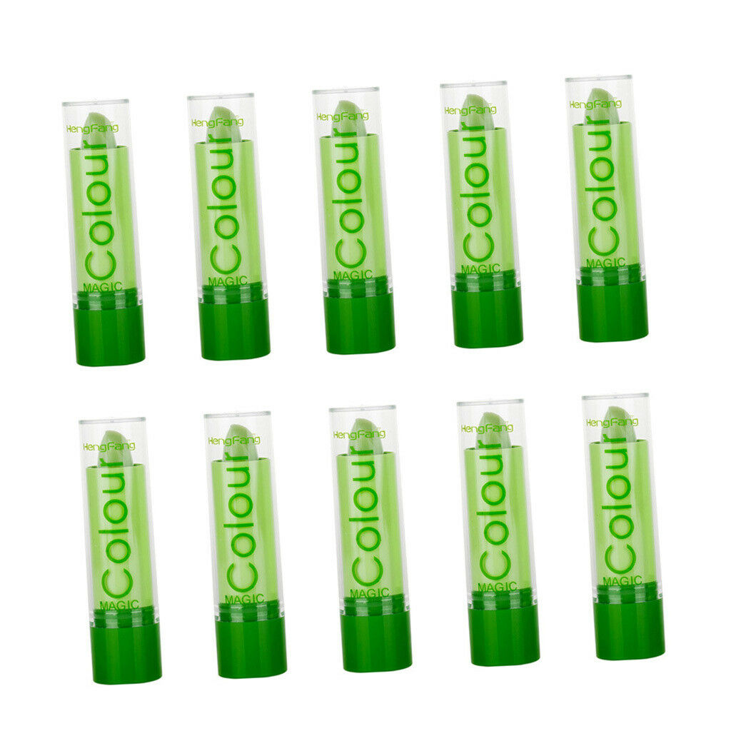 10 Packs 3.2g Color-changing Nourishing Lipstick Waterproof Lip Stick Pink