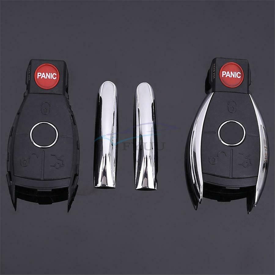 1 Set Vehicle Stylish Blank 4 Buttons Remote Key Shell Cover For Mercedes Benz