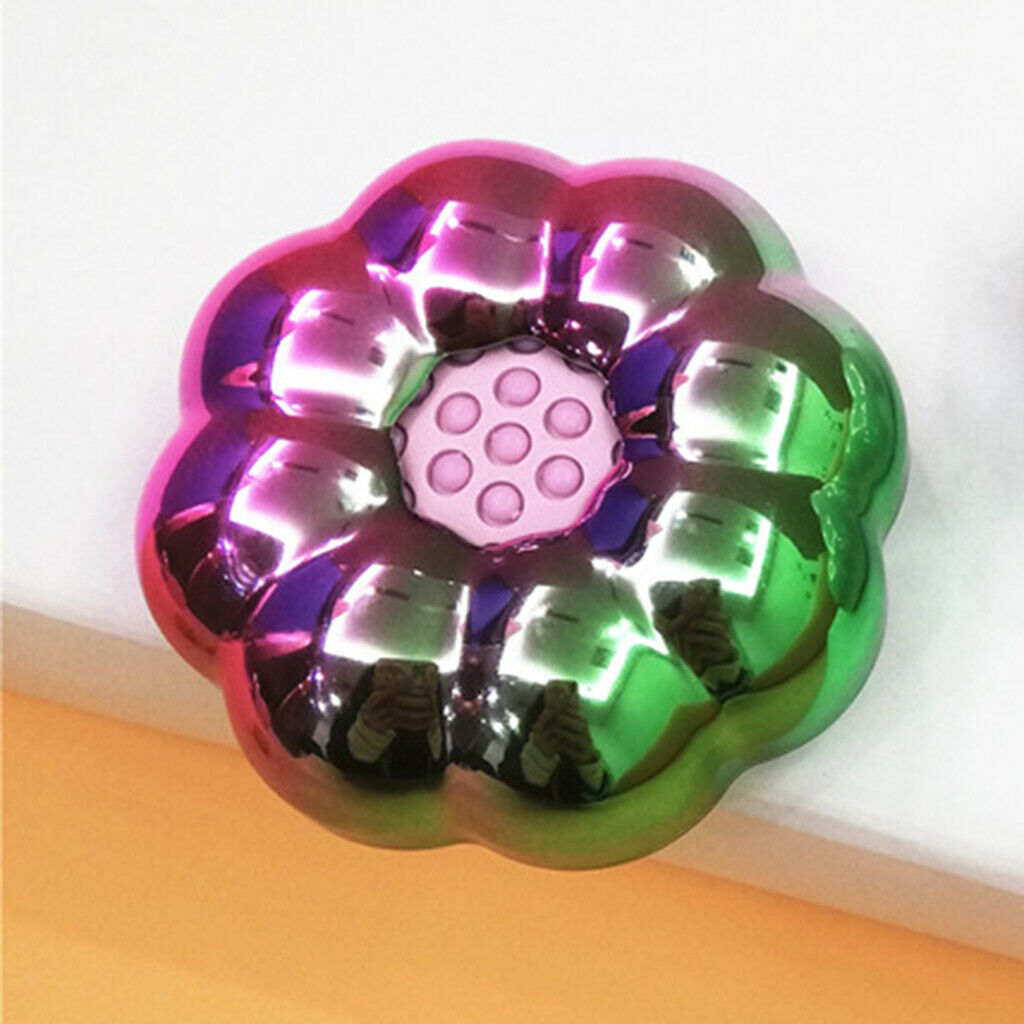 Hair Brush Air Cushion Massage Brush for Men Women Curly Hair Rainbow Flower