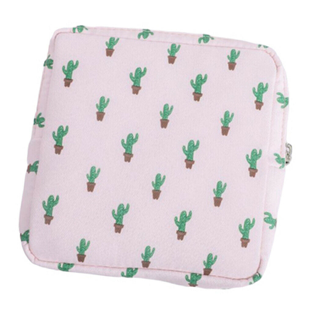 2Pcs Portable Sanitary Bag Pad Pouch Napkin Towel Makeup Women Girls Lady