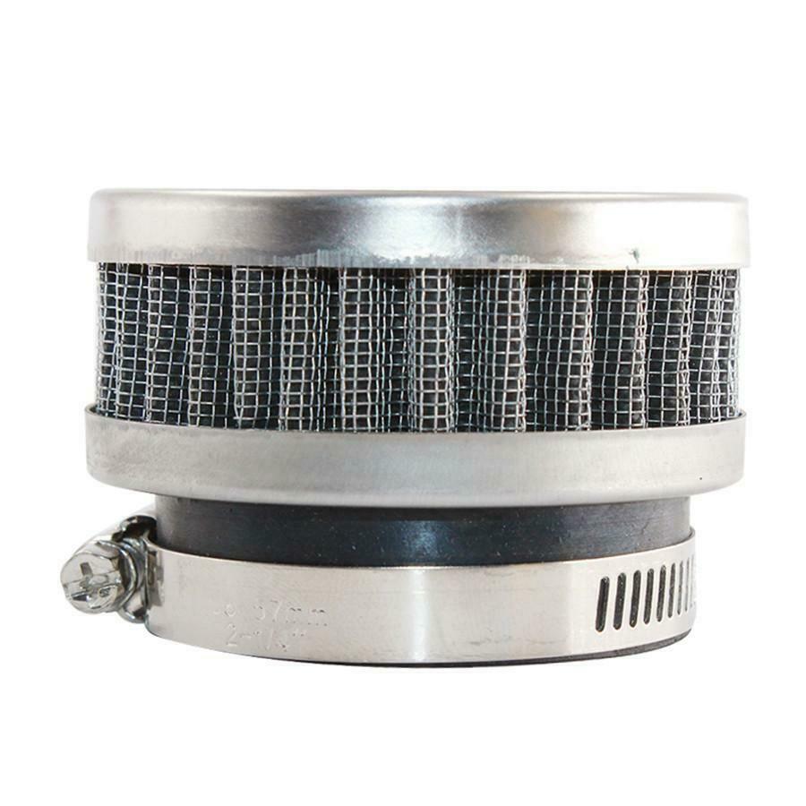 2Pcs Stainless Steel Air Intake Filter 58mm Universal For Motorcycle ATV Scooter